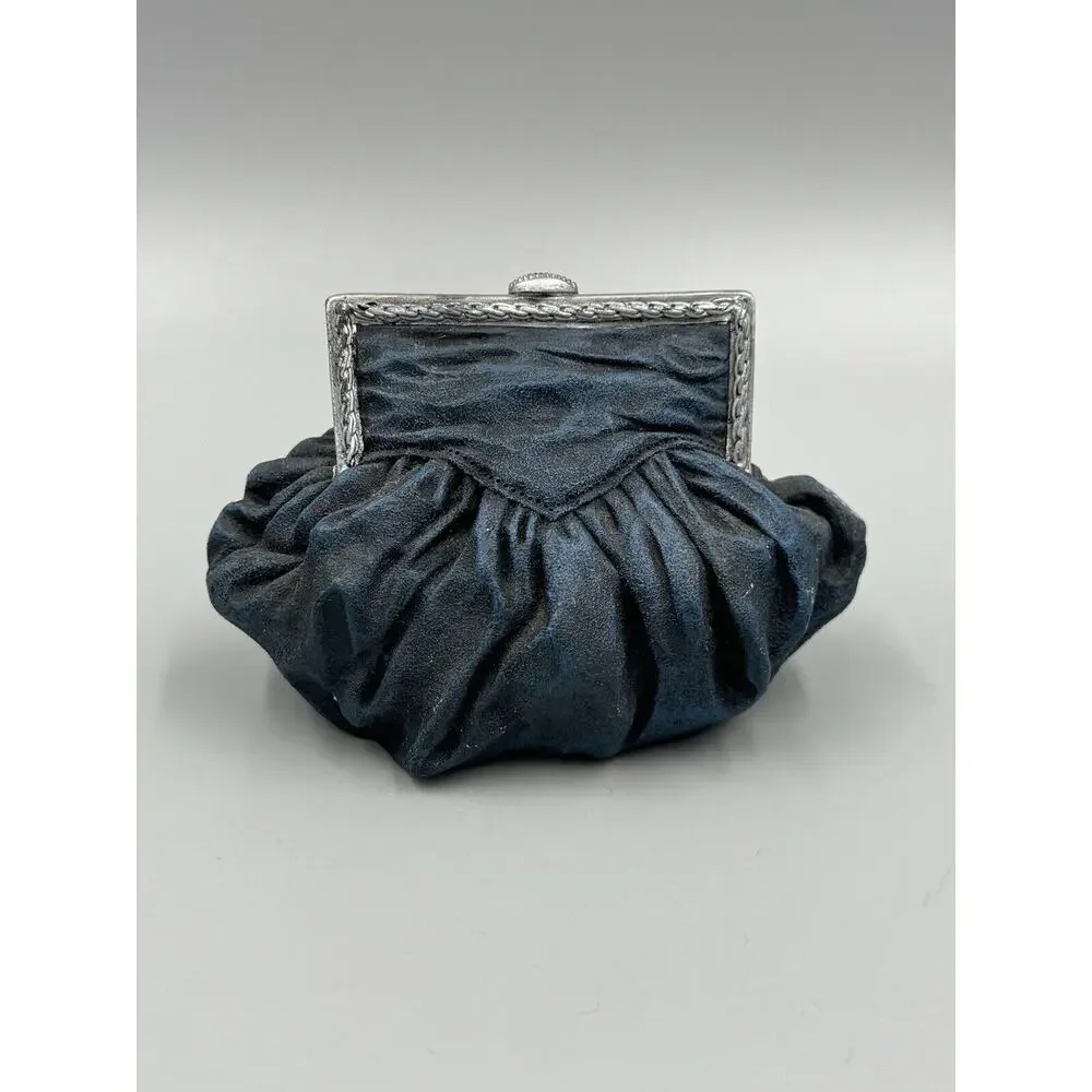 Vintage‎ 1999 Just The Right Style Velvet Crush Resin Purse Figure Music Box